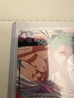 Zoro-Juurou ST18-004 Treasure Rare Foil Alt Art - Image 2