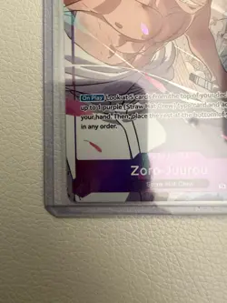 Zoro-Juurou ST18-004 Treasure Rare Foil Alt Art - Image 4