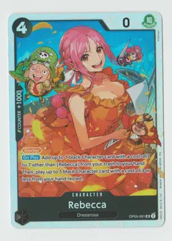 Rebecca OP05-091 One Piece Awakening of the New Era (Reprint) - Image 1