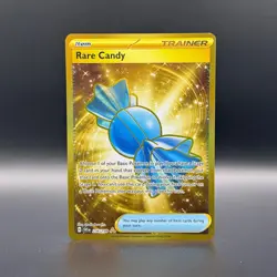 Pokemon TCG Scarlet & Violet Rare Candy Hyper Rare Holo Card 256/198 - Image 1