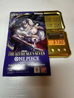 ⚖One Piece OP-14 The Azure Sea’s Seven Sleeved Booster Pack Heavy 37.30g🔥🔥 - Image 1