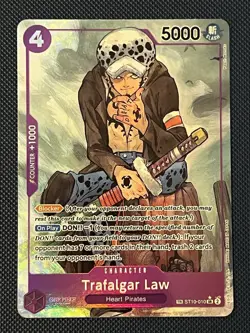 Trafalgar Law ST10-010 Treasure Rare One Piece TCG English - Image 1