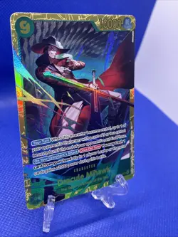 Dracule Mihawk OP14-119 SEC The Azure Sea’s Seven One Piece NM - Image 2