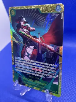 Dracule Mihawk OP14-119 SEC The Azure Sea’s Seven One Piece NM - Image 3