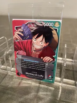 One Piece TCG English Ichiban Kuji Monkey D. Luffy Promo (OP13-001) NEW SEALED - Image 1