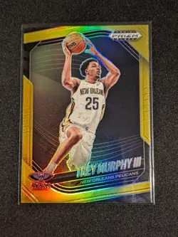 2024-25 Panini Mosaic Trey Murphy III True Gold /10 - Image 1