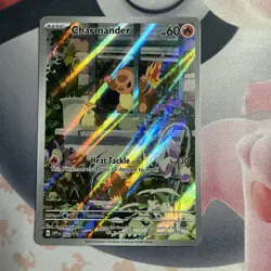 Pokemon TCG Charmander 044 Scarlet & Violet Obsidian Flames Promo Card Holo - Image 1