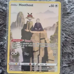 Hoothoot TG12/TG30 Swsh10: Astral Radiance Trainer Gallery Holo - Image 3