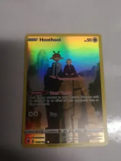 Hoothoot TG12/TG30 Swsh10: Astral Radiance Trainer Gallery Holo - Image 1