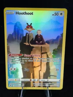 Hoothoot Holo Ultra Rare SWSH10: Astral Radiance Trainer Gallery TG12/TG30 - Image 1