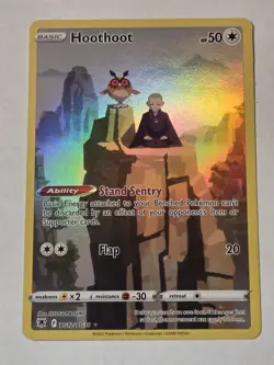 Hoothoot TG12/TG30 Swsh10: Astral Radiance Trainer Gallery Holo - Image 1