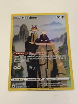 Hoothoot TG12/TG30 Swsh10: Astral Radiance Trainer Gallery Holo C - Image 1