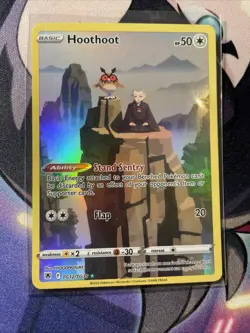 Hoothoot Tg12/Tg30 Swsh10: Astral Radiance Trainer Gallery Holo - Image 1