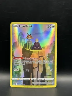 Hoothoot TG12/TG30 Swsh10: Astral Radiance Trainer Gallery Holo - Image 1