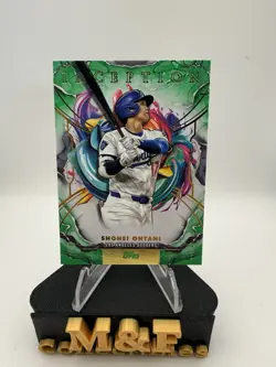 2025 Topps Inception Shohei Ohtani #69 GREEN Parallel Dodgers MLB MVP SP - Image 1