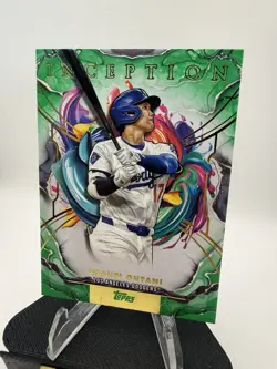 2025 Topps Inception Shohei Ohtani #69 GREEN Parallel Dodgers MLB MVP SP - Image 3