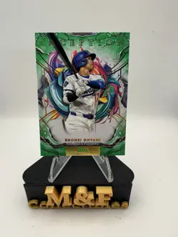 2025 Topps Inception Shohei Ohtani #69 GREEN Parallel Dodgers MLB MVP SP - Image 4