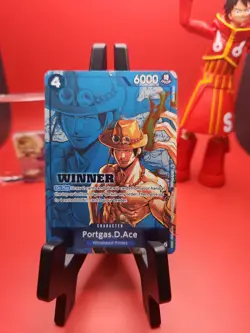 Portgas.D.Ace (Winner Pack 2026 Vol. 2) P-103 One Piece Promotion Cards Foil - Image 2