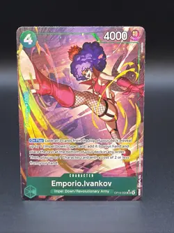 Emporio.Ivankov Alt Art OP16-026 One Piece Time of Battle ENGLISH - Image 1