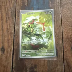The Pokemon Company Pokemon TCG Caterpie 172/165 SV 151 IR Holo 2023 50 HP - Image 1