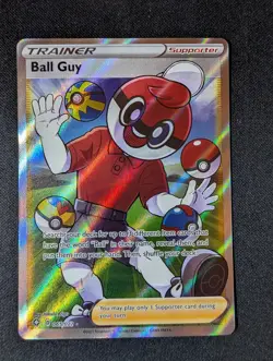 Pokemon Shining Fates #065/072 Ball Guy (Full Art) NM - Image 1