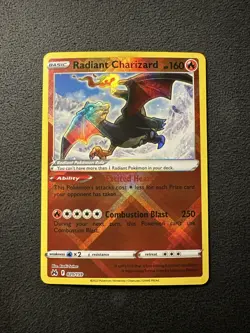 Pokemon Radiant Charizard Crown Zenith Card 020/159 - Image 1