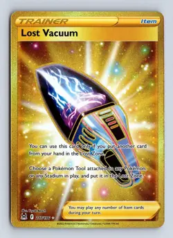 Lost Vacuum 217/196 SEC Lost Origin Pokemon NM/M - Image 1