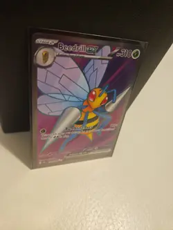 Beedrill ex 098/086 Me04: Chaos Rising Holo Illustrated Rare - Pokemon TCG - NM - Image 3