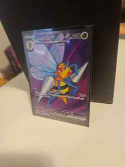 Beedrill ex 098/086 Me04: Chaos Rising Holo Illustrated Rare - Pokemon TCG - NM - Image 4