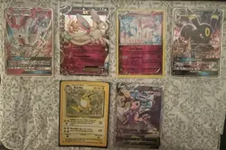 pokemon ccg mixed card lots: Sylveon EX, WoC, Mewtwo, Mew - Image 2