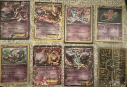 pokemon ccg mixed card lots: Sylveon EX, WoC, Mewtwo, Mew - Image 3