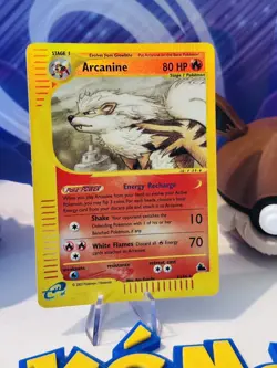 Arcanine 3/144 Skyridge Reverse Holo Pokemon TCG NM/LP very rare card UK seller - Image 2