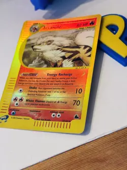 Arcanine 3/144 Skyridge Reverse Holo Pokemon TCG NM/LP very rare card UK seller - Image 3