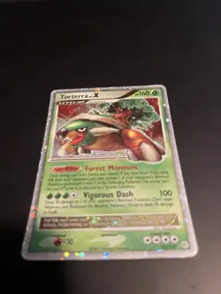 Pokemon TCG Torterra LV.X Diamond and Pearl Ultra Rare Holo 160 HP 122/130 - Image 3