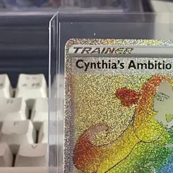 Cynthia's Ambition 178/172 Rainbow Rare Brilliant Stars Pokemon Near Mint - Image 3