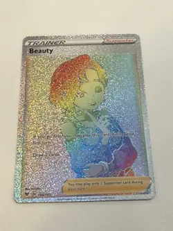 Pokemon Beauty Vivid Voltage 194/185 Rainbow Full Art Secret Rare Trainer K - Image 1