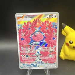 Flamigo 227/193 Illustration Rare SV02: Paldea Evolved Pokemon TCG NM - Image 1