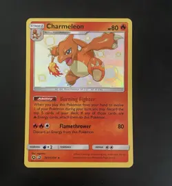 Charmeleon SV7/SV94 Hidden Fates Shiny Vault Shiny Holo Rare English - Image 1