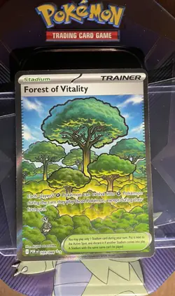 Forest Of Vitality 109/088 Pokemon Perfect Order Trainer Full Art Holo - Image 2