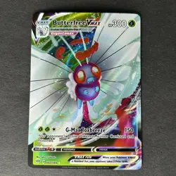 Pokemon Butterfree Vmax Sword & Shield Darkness Ablaze Ultra Rare #002 - Image 1