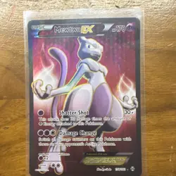 Mewtwo EX Full Art Holo Breakthrough 158/162 Ultra Rare - Image 1
