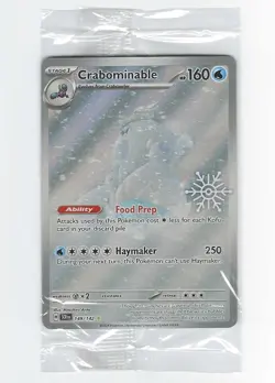 SEALED Crabominable - 149/142 (Holiday Calendar) 149/142 / Illustration Rare NM - Image 1