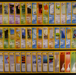 NM/MP (UK 1999-2000 4th Print) COMPLETE Pokemon BASE Set 70-Card UNCOMMON/COMMON - Image 3
