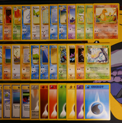 NM/MP (UK 1999-2000 4th Print) COMPLETE Pokemon BASE Set 70-Card UNCOMMON/COMMON - Image 4