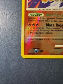 Pokemon TCG Entei 4/132 Secret Wonders Reverse Holo - Image 3