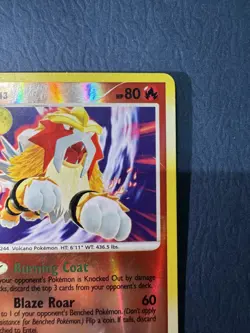Pokemon TCG Entei 4/132 Secret Wonders Reverse Holo - Image 5