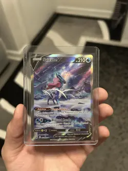 Pokemon Suicune v Crown Zenith GG38/GG70 Ultra Rare Card MINT CONDITION - Image 1