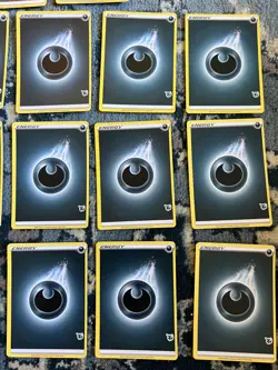 Lot Of 17 Darkness Energy (Eevee Stamped) Battle Academy 2022 Pokemon Cards TCG - Image 3