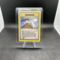 Pokemon TCG Gym Challenge Brock's Protection 1st Edition Card 101/132 - Image 1