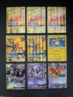 $800+ Value Must Go Pokemon Jumbo Card Mixed Lot 194 Cards TagTeam, Vmax, & More - Image 1